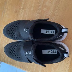 TIEM Slipstream Cycling Shoe — Black Geometric